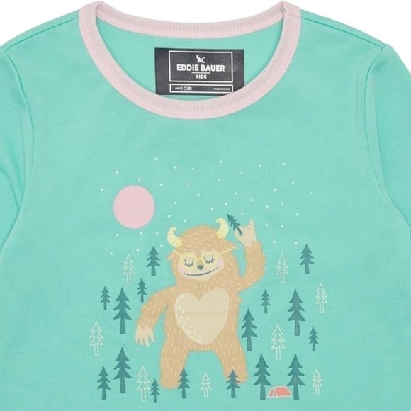 Eddie Bauer Youth Girl's 4 Piece PJ Sleep Set - (Large 14/16) - NWT - Picture 3 of 6